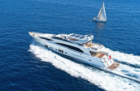 Image for article 36.8m ‘Arion’ for sale with Denison Superyachts